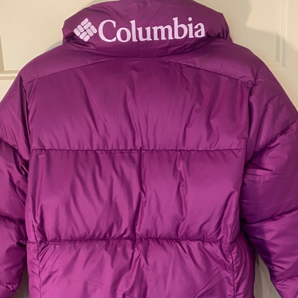 Womens Columbia Purple Puffer Jacket - Picture 14 of 16